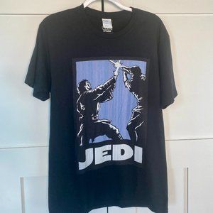 star wars t-shirt Medium JEDI Obi-Wan Kenobi fight vs Lucas Films Ltd